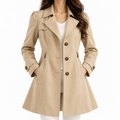 Women's Tailored Trench Collar Coat